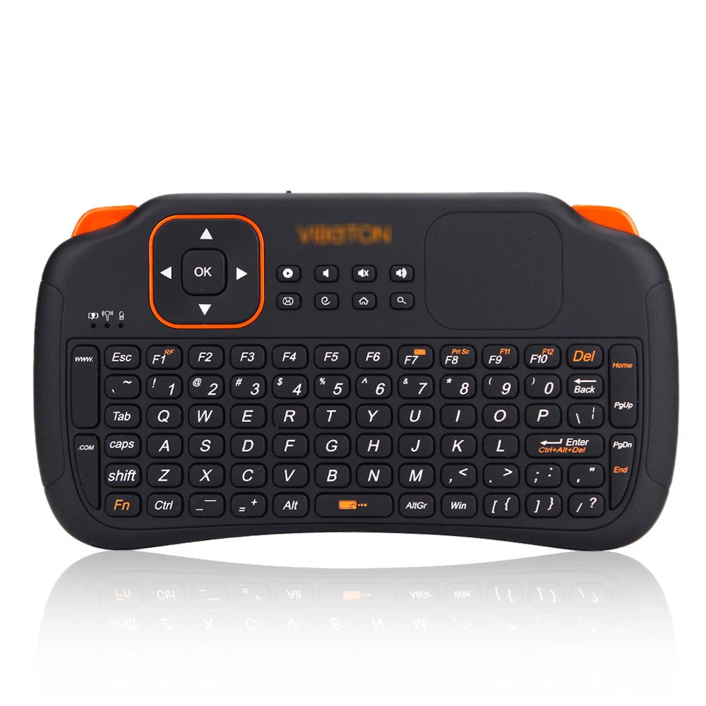 Беспроводная клавиатура для офиса и дома 2 4 ГГц с пультом Air Mouse|Комплекты мышь