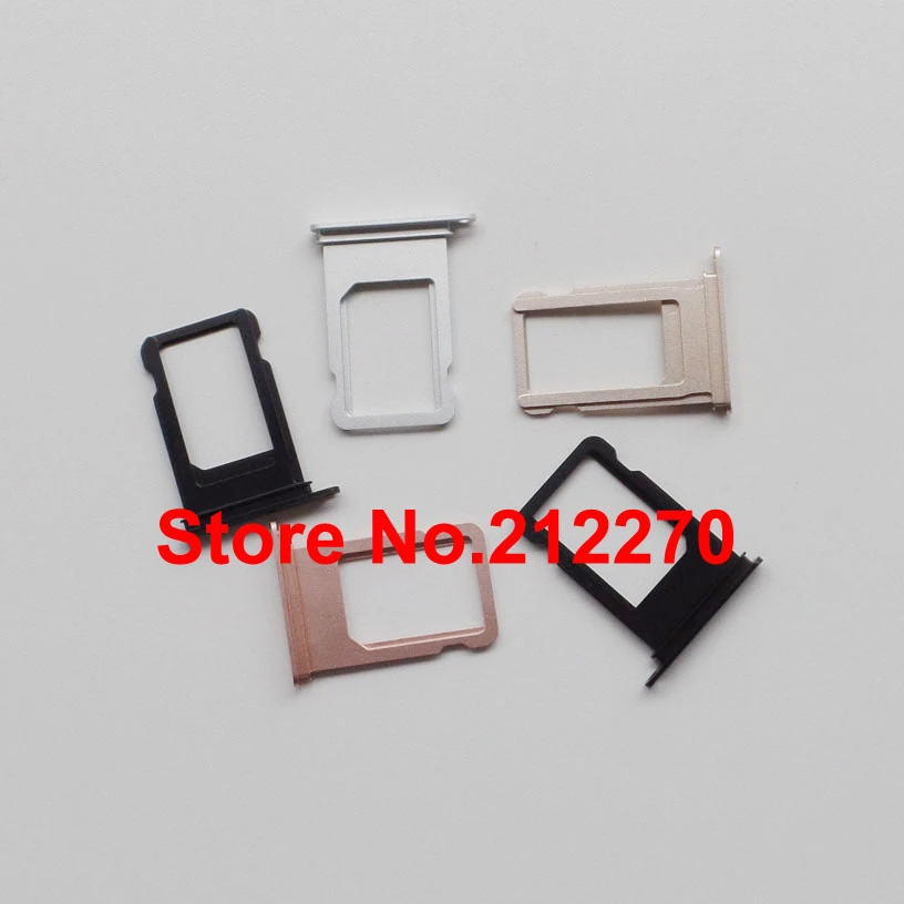 Yuyond 100pcs Lot Original New Nano Sim Card Tray Slot Holder Replacement Parts For Iphone 7 Wholesale Nano Sim Sim Card Traynano Sim Card Aliexpress