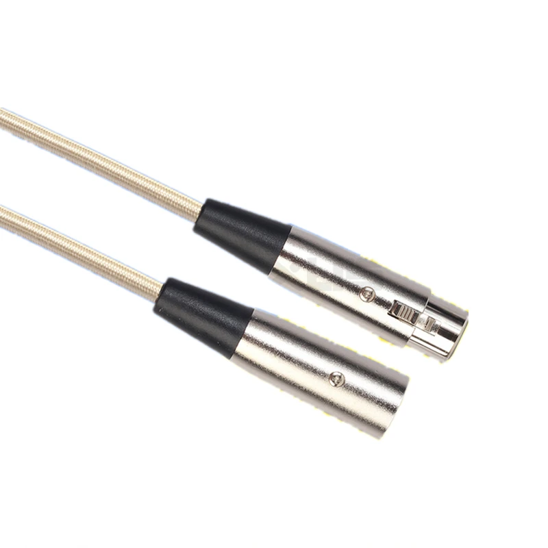 Trumsoon XLR Audio Extension Cable Male to Female 3 Pin Cord for Amplifier Sound Mixer Microphone