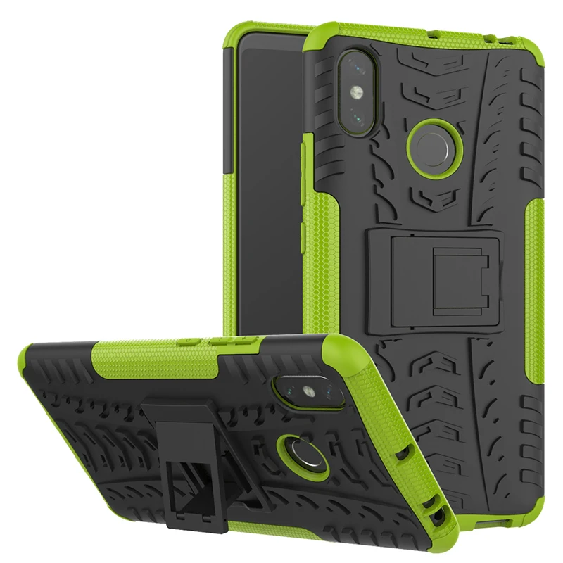 Heavy Duty Armor Case 2 In 1 TPU + PC Shookproof Cover For Xiaomi Max 2 Max 3 Xiaomi Mi 5S Plus 5X 6X A1 A2 F1 Xiaomi Mi 8 Coque (9)