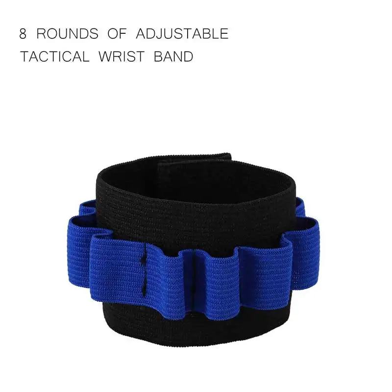 

Tactical Cuff Bracer Wrist Magazine Ammo Holder For N-Strike Pistol Bullets Toy Clip Darts 998