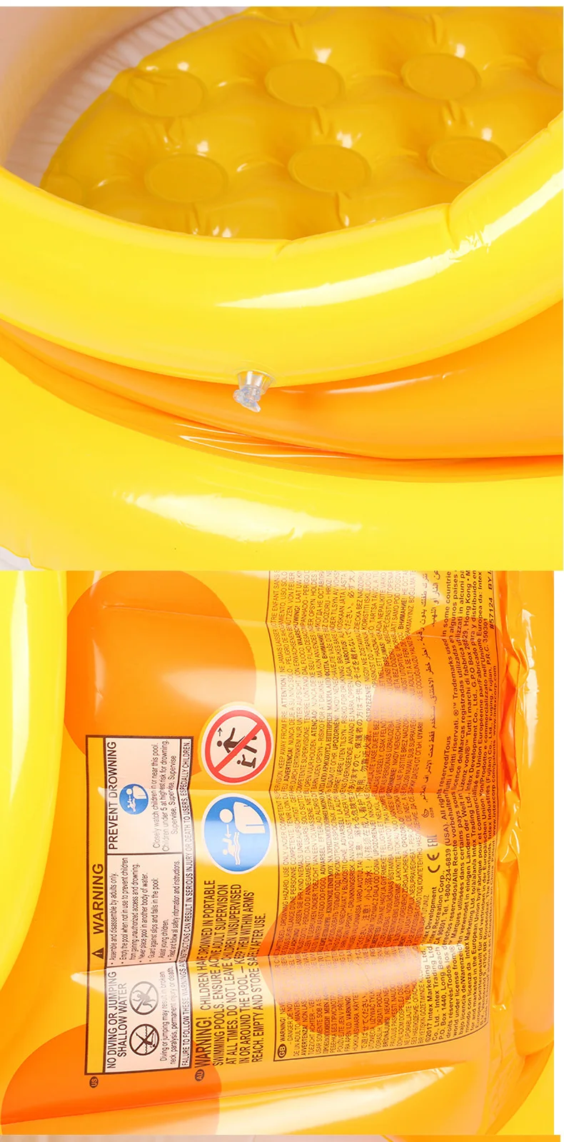 57124 Snail Inflatable Pool Round Sunshade Swimming Pool Baby Bathtub (9)