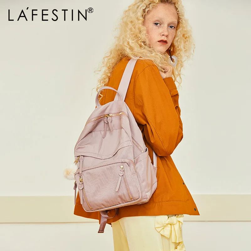 LA FESTIN Original Mochila clásica 2018 de moda de las mujeres bolsa de viaje impermeable bolsas ocio bolsa de LA escuela