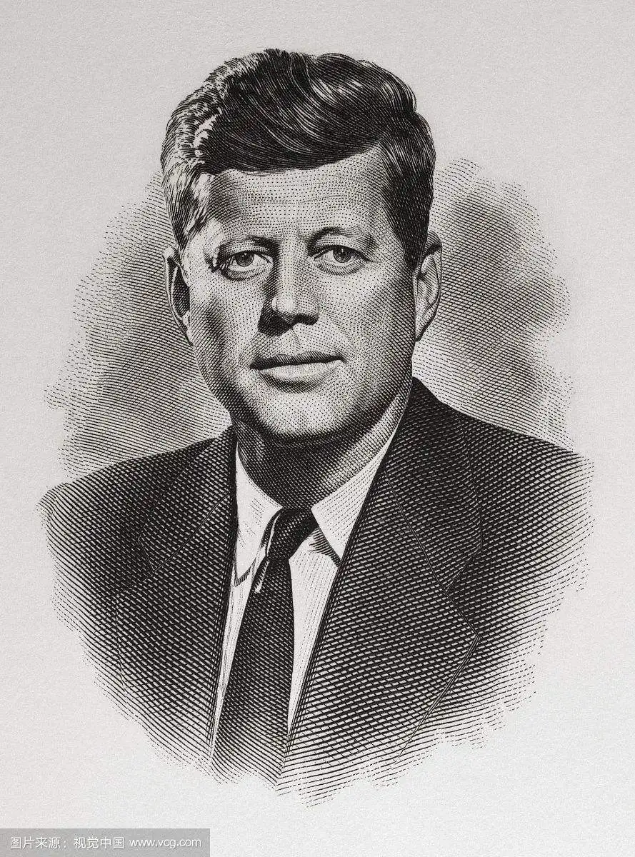 Фото президента Hohn F.Kennedy Ретро Винтажный Классический постер Картина на холсте