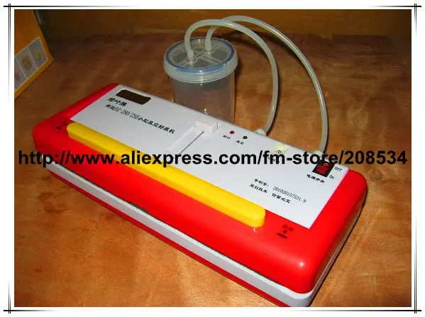 220V /110V --DZ-280/2SE Household Vacuum Sealer for Food Fruit , Food Vacuum Packaging Machine dry or wet environment available