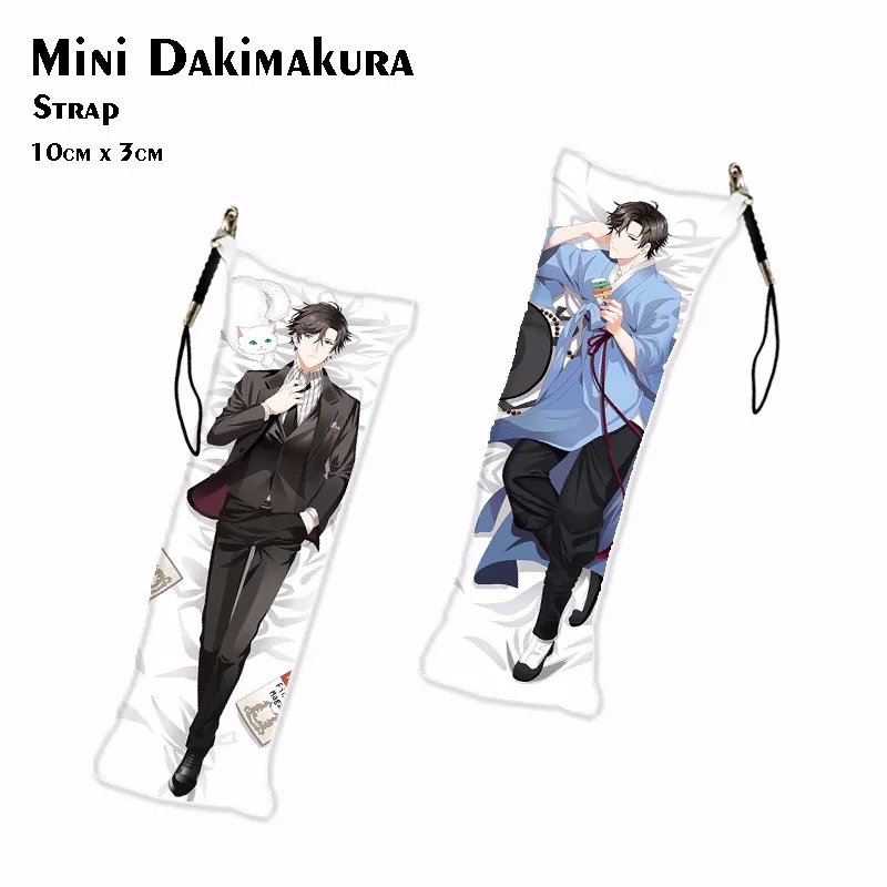 Игровой Мистик мессенджер 707 Luciel Choi Mini Dakimakura Аниме брелок ZEN Jumin Han держатель для