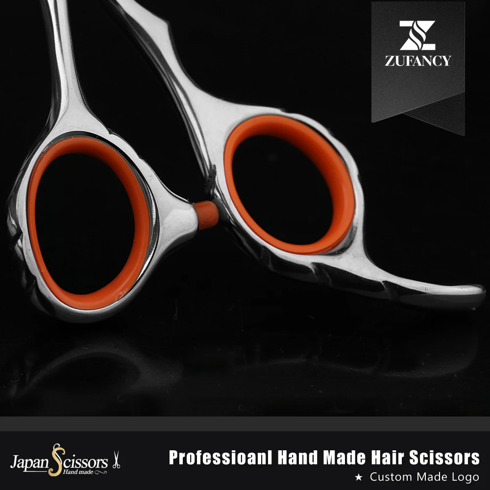 Профессиональные высококачественные ножницы для волос 440C 5,5 и 6 дюймов для стрижки парикмахерских ножниц ножницы для салона, парикмахерской с расчески+ коробка ZF-27Y