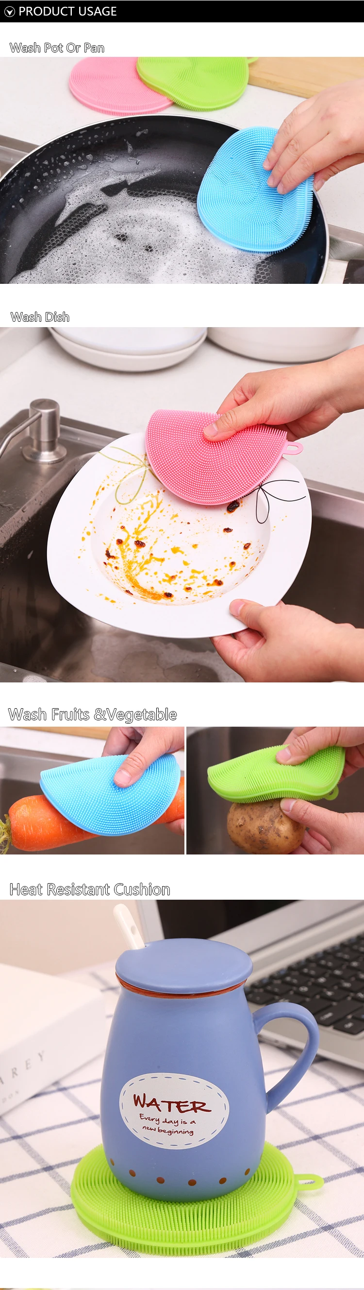 dishwashing brush kitchen