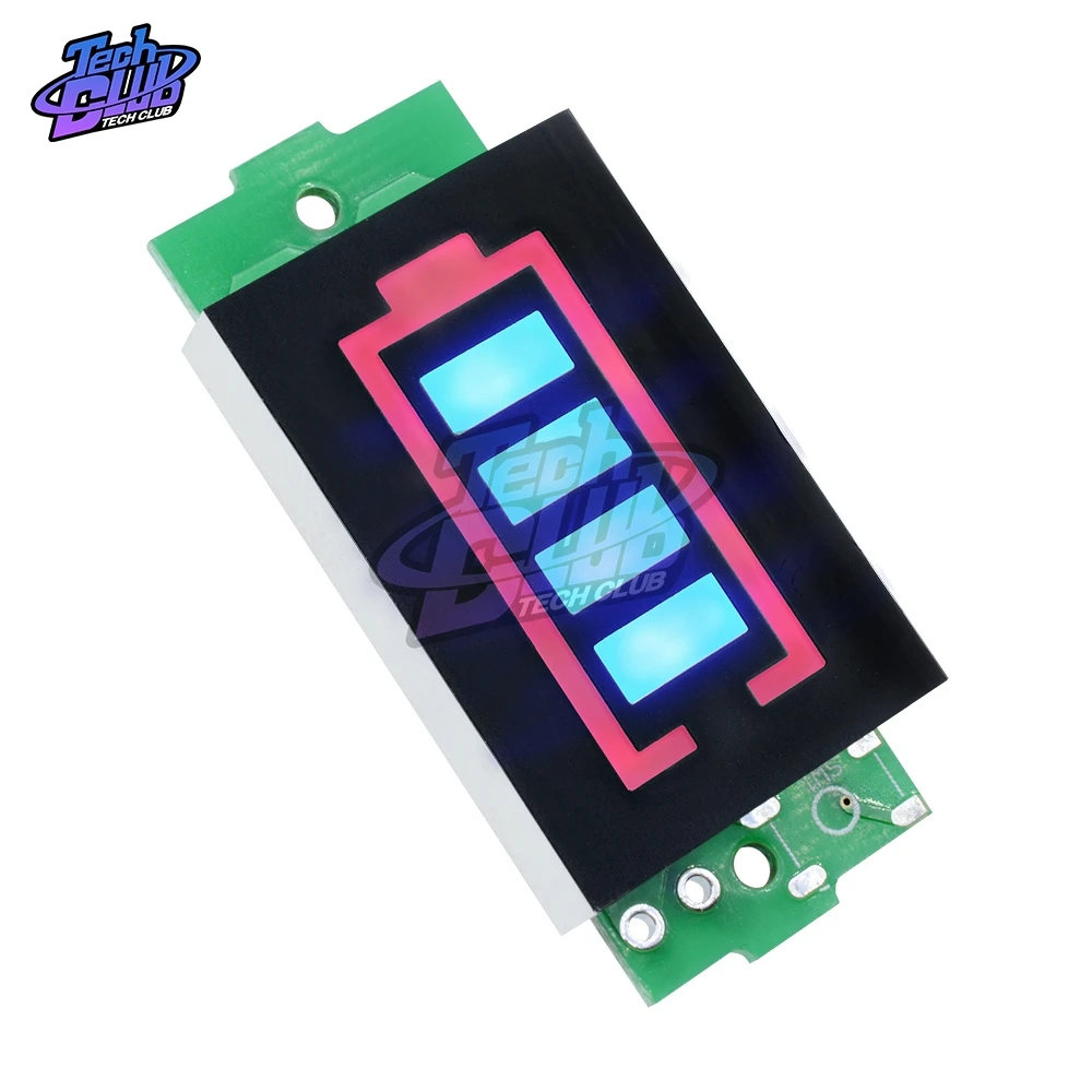 3S Series Lithium Battery Capacity Indicator Module Display Electric Vehicle Power Tester Li-po Li-ion | Инструменты