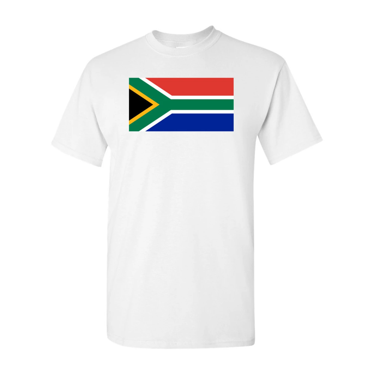 South Africa Country Flag Nation Patriotic Novelty DT Adult T-Shirt Tee 1583 (2)