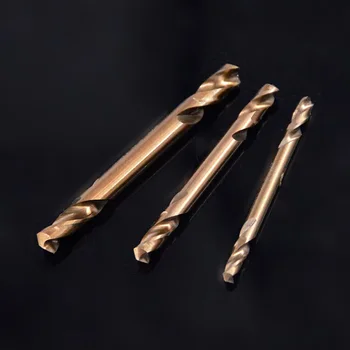 

Double Head Twist Drill Bit HSS Wood Drilling Metalworking Power Tool