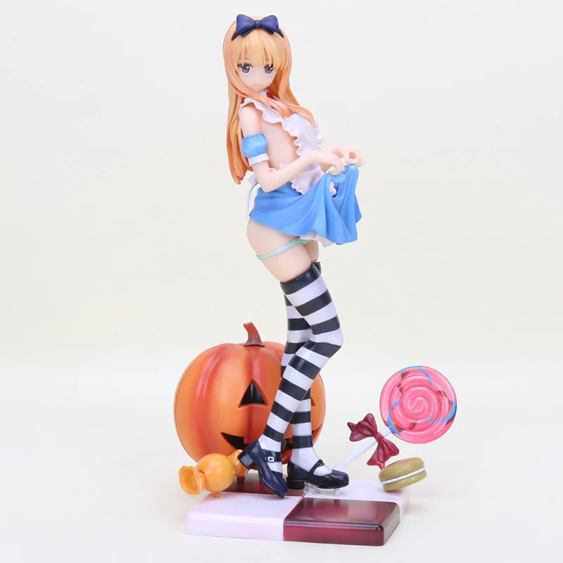 

Pumpkin girl princess figure illustration BY Misaki Kurchito Pre-Painted Figure Model Adults Collection Toy Halloween gift