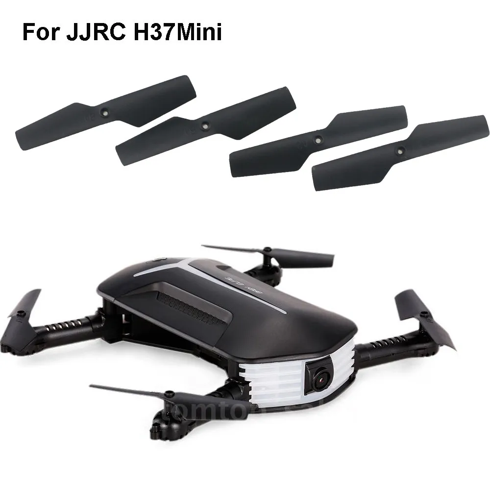 4 шт. пропеллеры для JJRC H37 Mini RC Quadcopter запасные части комплектующие винта Прямая