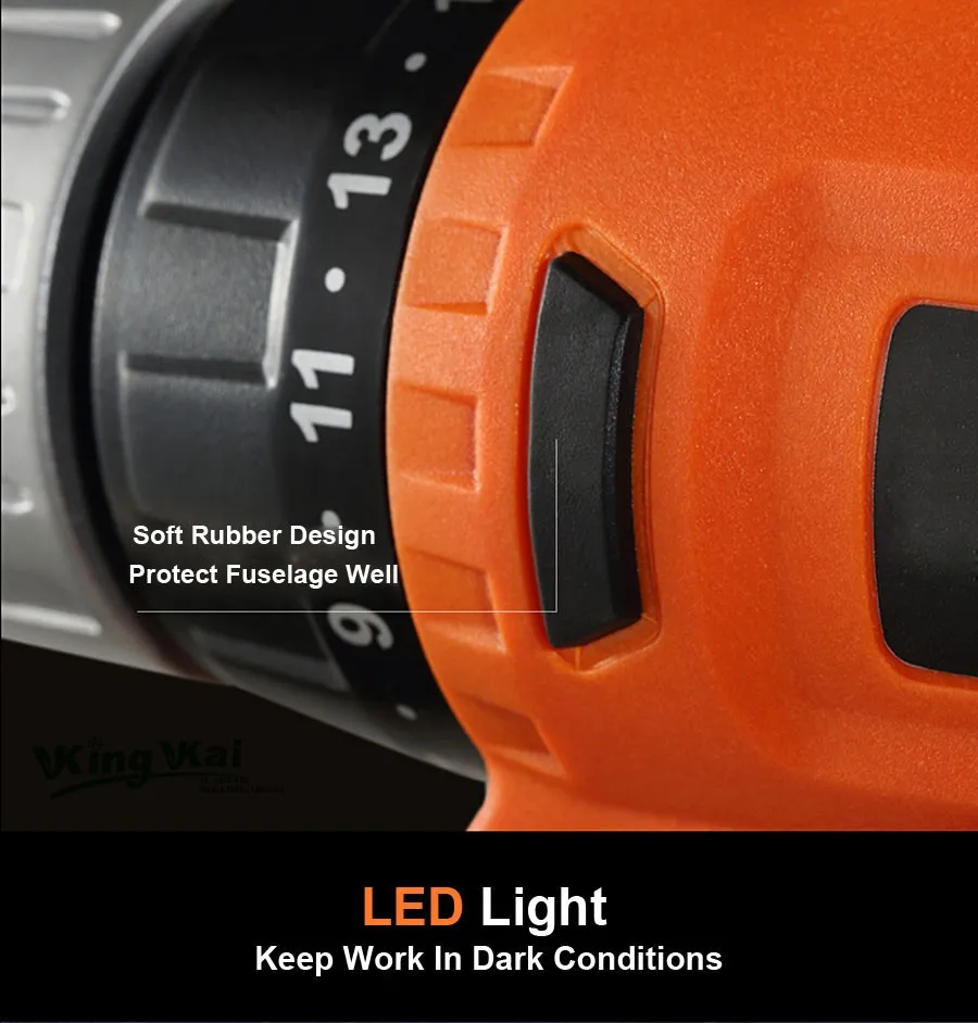 Cordless Lithium Battery Electric Drill-25