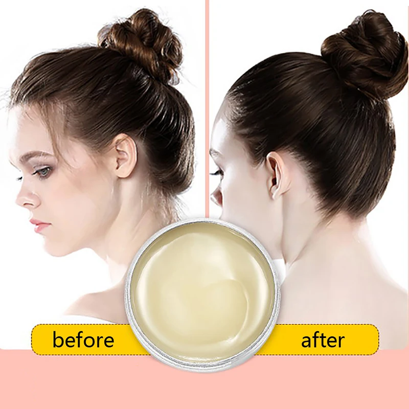 

Men Women Styling Pomade Cream Rapid Fixed Repair Hair Not Oily Female Smell Fresh Hair Wax Broken Hair Art