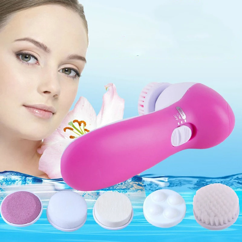 5 1 Multifunction Electric Face Massager, Electric Face Facial