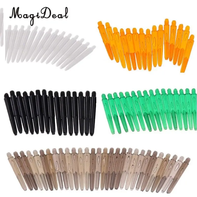 Indoor Game Pack of 30 Pcs 35mm 2BA Thread Plastic Nylon Soft Tip Darts Stems / Shafts Darts Replacement