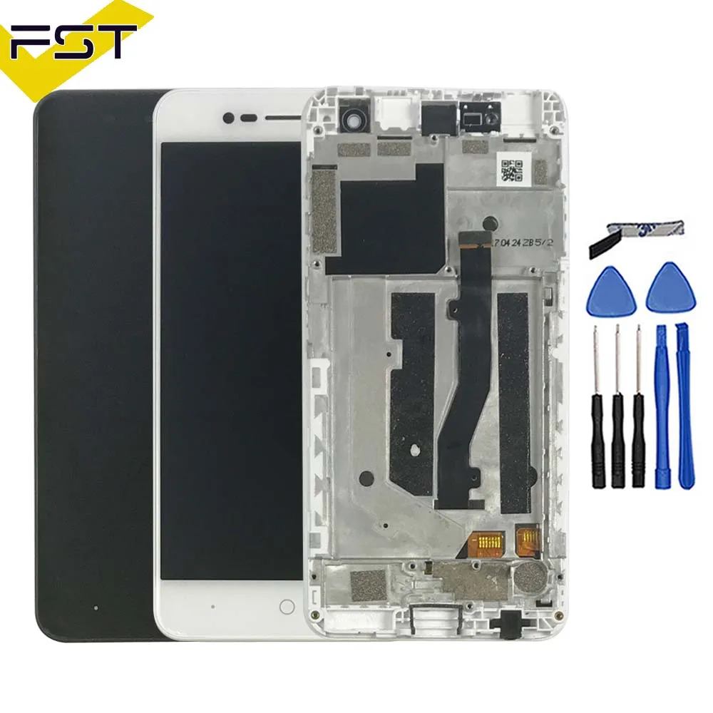 ЖК дисплей для ZTE Blade V8 mini v0850 + кодирующий преобразователь сенсорного экрана в