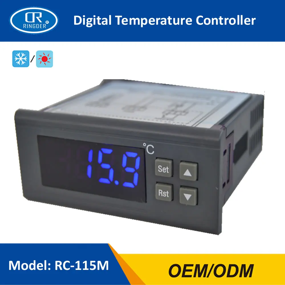 ALL PURPOSE TEMPERATURE CONTROLLER RINGDER RC-115M 5