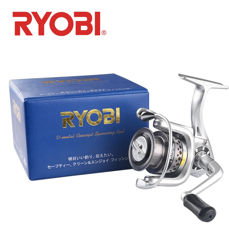 Оригинальные спиннинговые Рыболовные катушки RYOBI Серии 1500-6500 6+ 1BB ПЕРЕДАТОЧНОЕ ОТНОШЕНИЕ 5,0: 1/5. 1:1 Тяговая мощность 2,5-5 кг рыболовные снасти