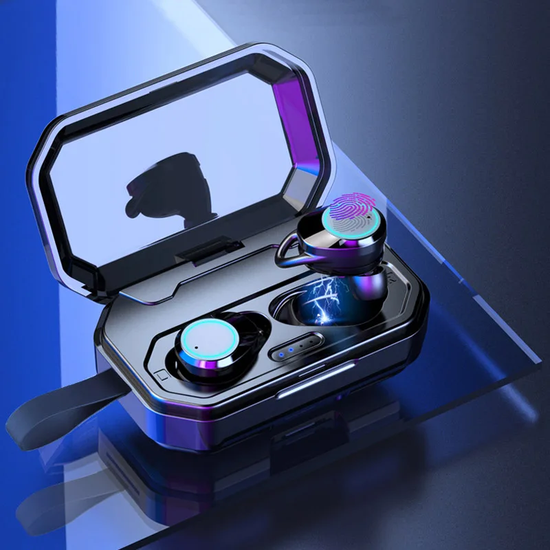 

Wireless Headphones Bluetooth 5.0 Earphone IPX6 Waterproof Wireless Earbuds for phone Sports Cordless Headphones for Iphone6 7 8