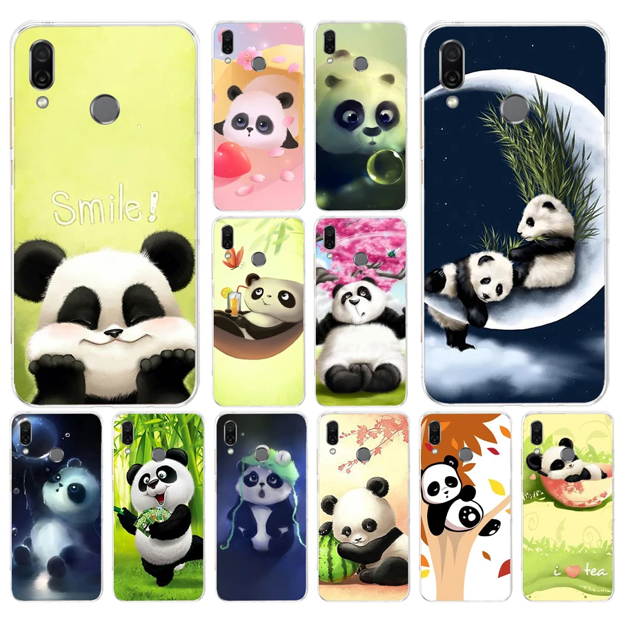 Милый подарок Panda 102FG Мягкий Силиконовый ТПУ чехол для телефона huawei Honor 8 Lite 8X 8s