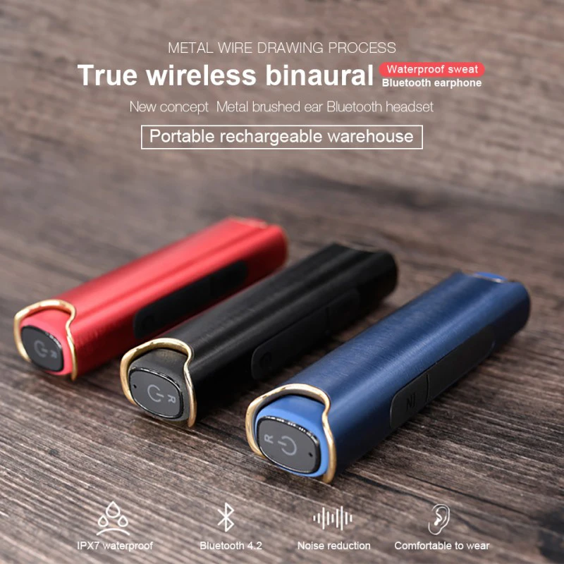 DAONO S2 True wireless Bluetooth Earphone Mini TWS Earbuds Stereo Handsfree Headset For Apple Phone iPhone X Samsung Huawei