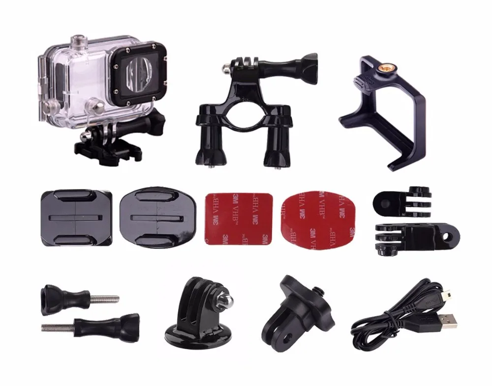 Экшн камера deportiva Original GitUp Git2P Novatek 96660 remote Ultra HD 2K WiFi 1080P 60fps go waterproof pro Git2 P|action camera|go