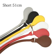 New Short Concise Round Leather Belt Handle with D Buckle Drops for Classic Mini Obag Basket Bucket O City Chic Handbag O Bag цена New Short Concise Round Leather Belt Handle with D Buckle Drops for Classic Mini Obag Basket Bucket O City Chic Handbag O Bag цены онлайн