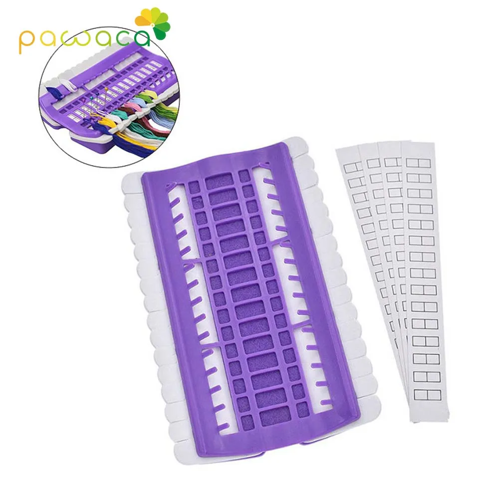 

Sewing Tools 30 Positions Floss Organizer Embroidery Thread Organizer Cross Stitch Tool Embroidery Thread Project Dedicated Tool