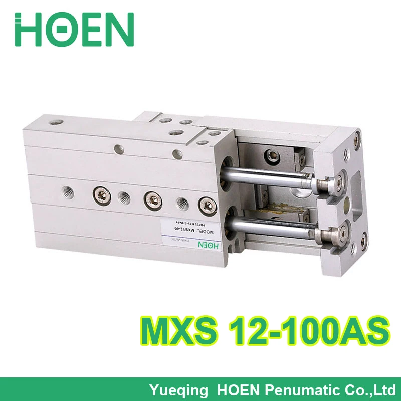 

MXS12-100 MXS12-100AS MXS12-100A MXS12-100AT MXS12-100B MXS12-100BT MXS12-100BS Air Slide Table Double Acting Pneumatic Cylinder