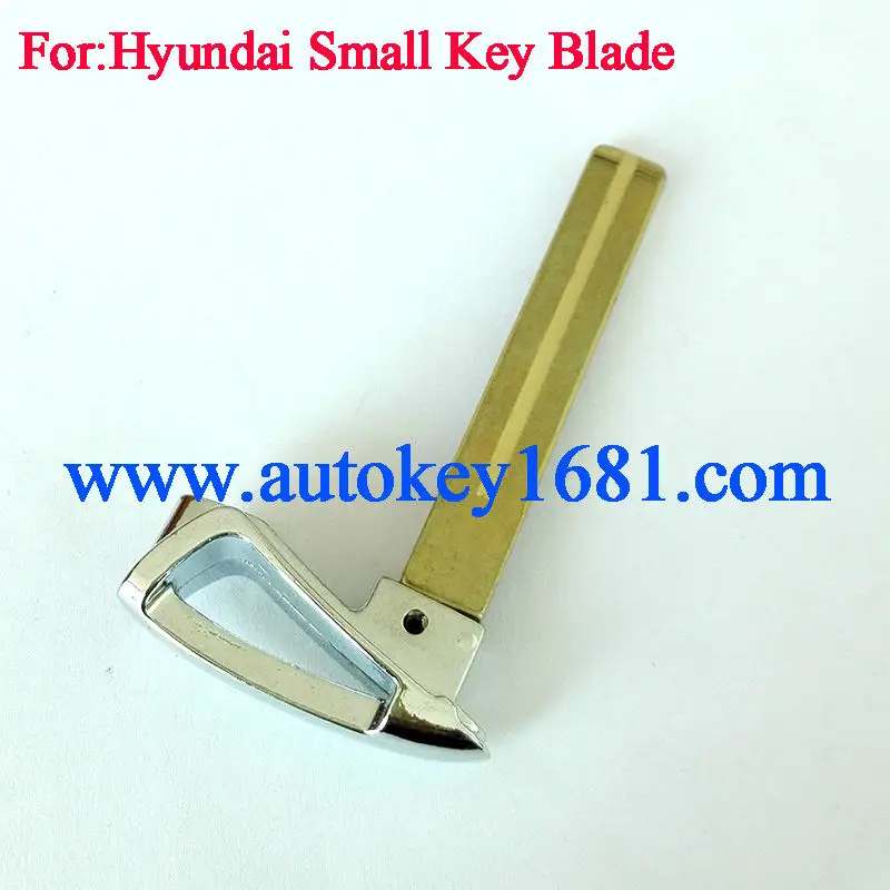 Сменный аварийный Малый ключ лезвие для hyundai New Santa Fe Smart Key Blade