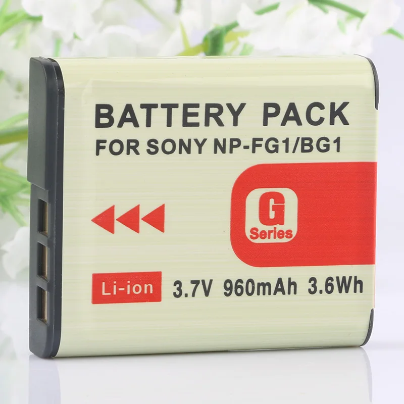 Lanfulang Замена NP-BG1 Батарея и ультра тонкий микро USB Батарея Зарядное устройство для sony CyberShot DSC-T100 DSC-W30 DSC-W35