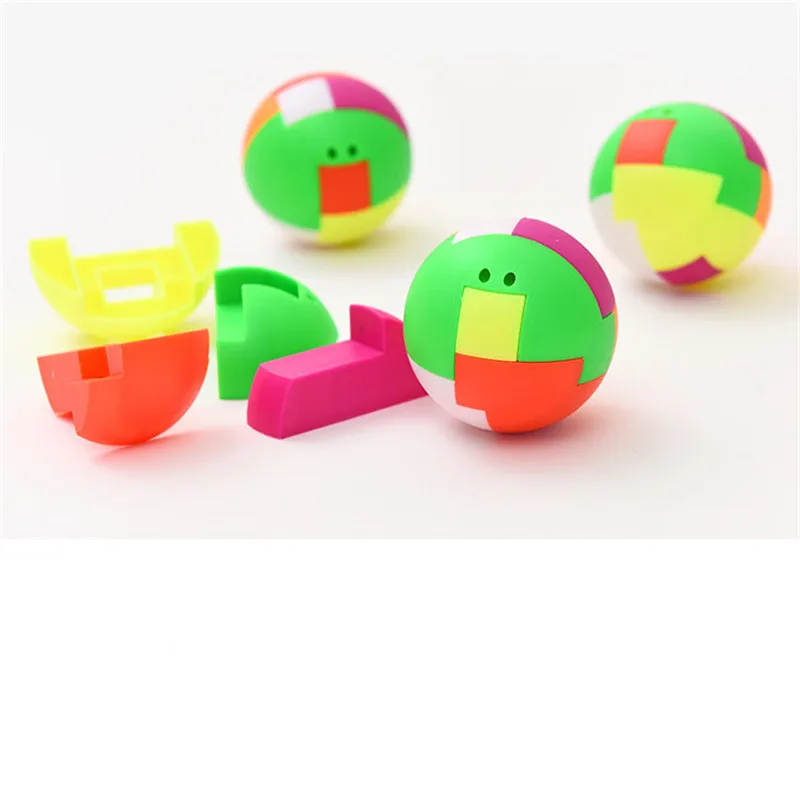 Classic Mini Creative Ball Puzzle Cube Intelligence Reminiscence For Children Game Assembling Educational Kid Prize Gift | Игрушки и