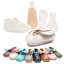 HDL-jk весенне-Осенняя обувь ручной работы для новорожденных материал для упаковки своими руками пренатальная ручная стежка для малышей из натуральной воловьей кожи с мягкой подошвой