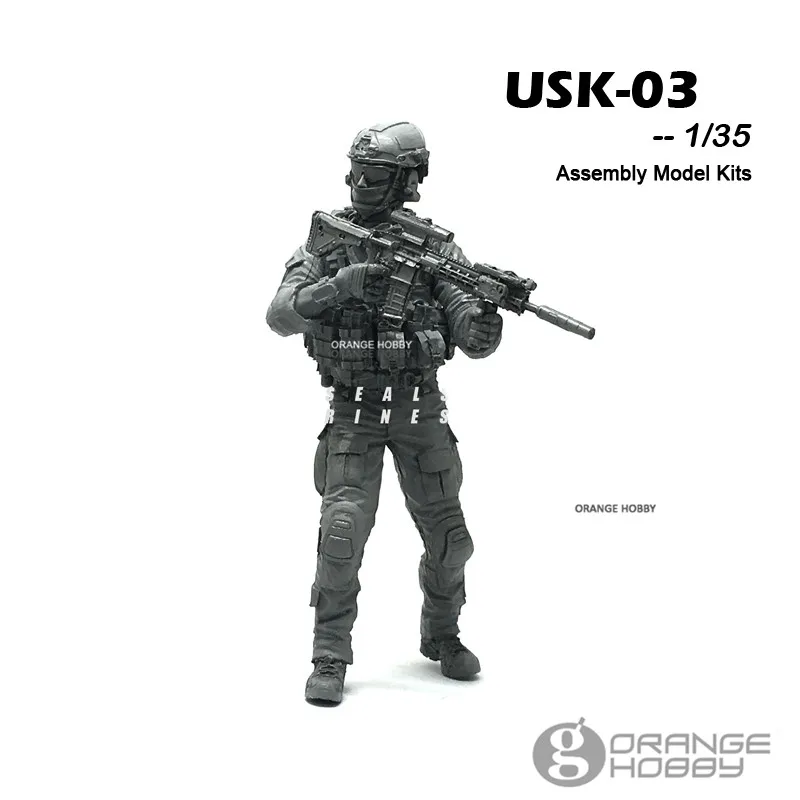 OHS YuFanModel 1/35 USK-01-08 USK серия спецназ Часть I сборка военные полимерные миниатюры Модели Строительные наборы oh