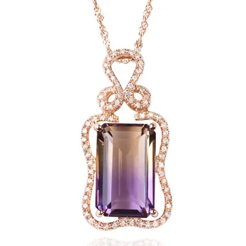 

808 STORE Luxury Fashion Personality Wedding Engagement Jewelry Crystal Necklace Charm Women Anniversary Prom Party Fine Gifts