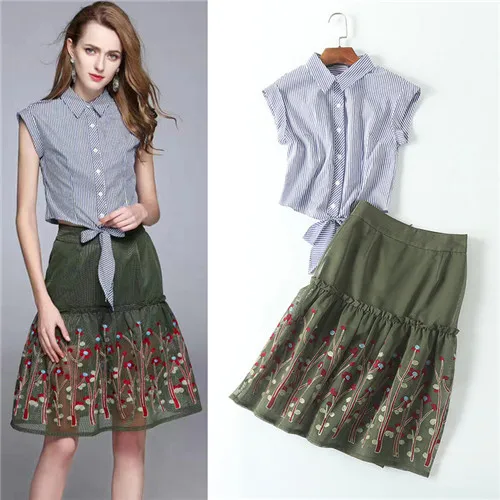 high quality font b women b font clothing sets 2 pieces crop tops and font b