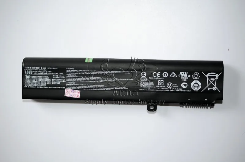 Оригинальный аккумулятор JIGU для ноутбука 3ICR19/65 2 3ICR19/66 MSI 0016J9 083 GE62 GE72 GL62M GL72 GP62