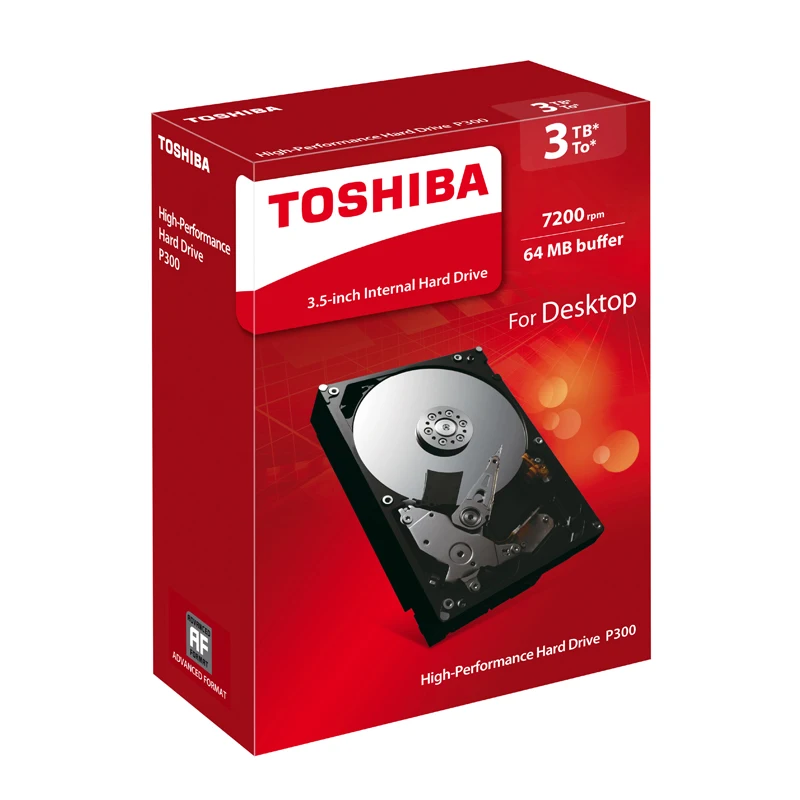 Original Toshiba HDWD130AZSTA 3TB 35