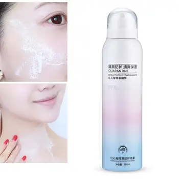 

180ml SPF50 Red Pomegranate Whitening Sunscreen Spray Skin Care Moisturizing Britening Anti UV Sunblock Sunscreen
