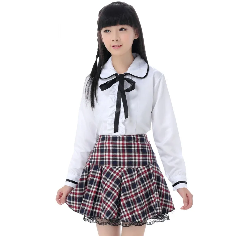 Новый стиль искусственное аниме костюм Jigoku Shojo Cos костюмы JK школьная форма