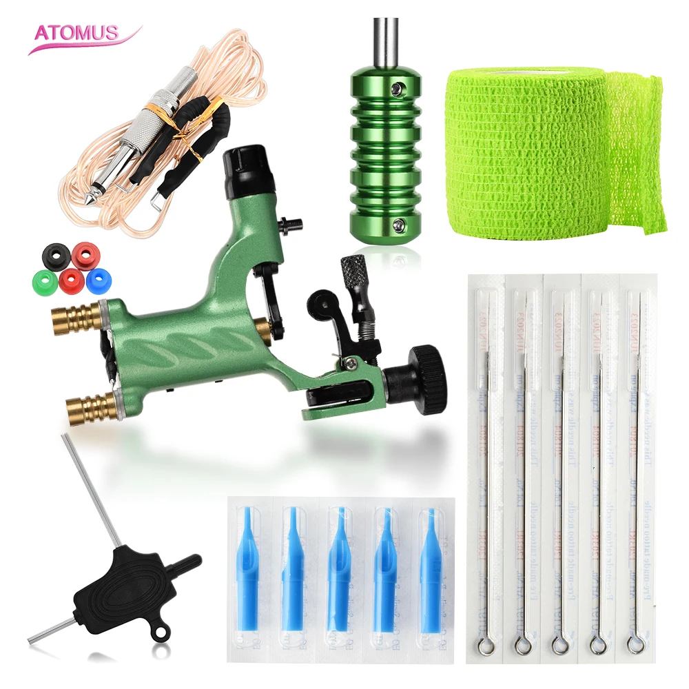 

Tatto Machine Set Dragonfly Tattoo Machine Black Practice Component Subjoin Black Hook Line Kit Profissional De Tatuagem