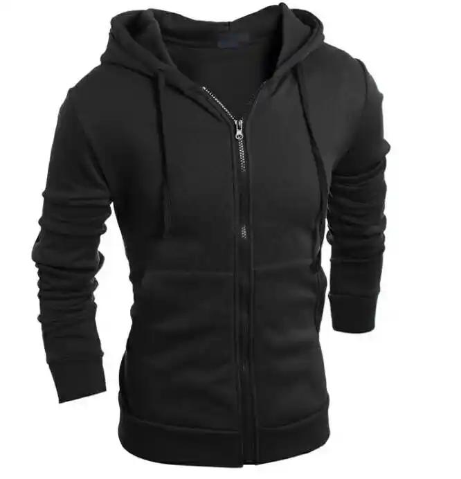 men's hooded zipper sweatshirts