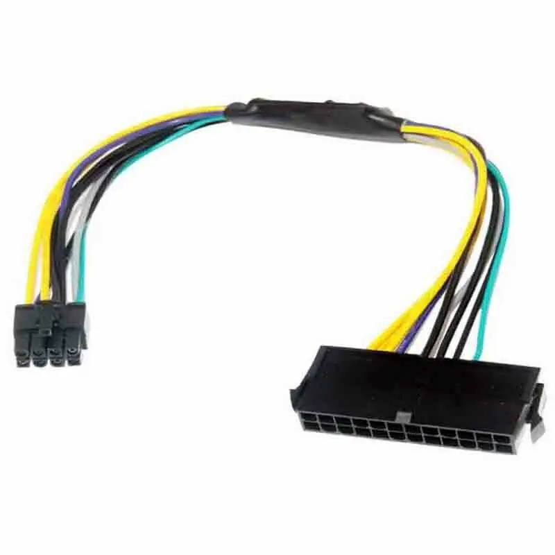 ATX 24Pin гнездовой к материнской плате 8Pin Male для DELL Optiplex 3020 7020 T1700 серверный адаптер