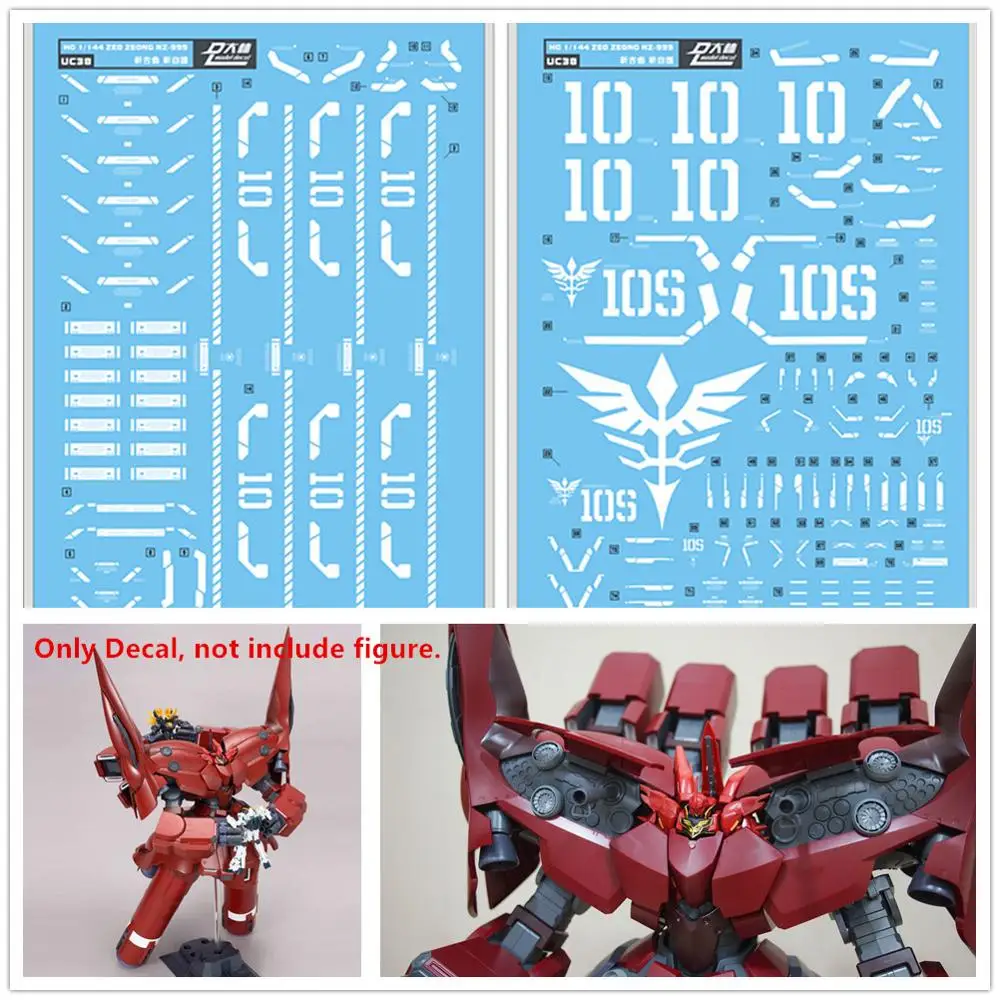 Высококачественная водная паста D.L для наклеек HG 1/144 Neo Zeong Sinanju DL147 * | Игрушки и