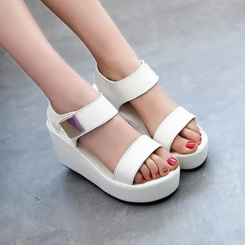 asian platform sandals