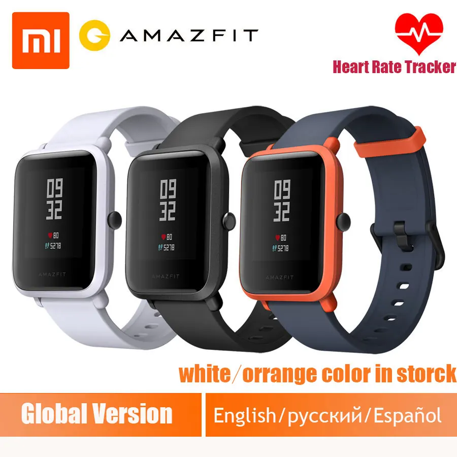 Xiaomi Smart Watch Amazfit bip English/ Spanish/Russian