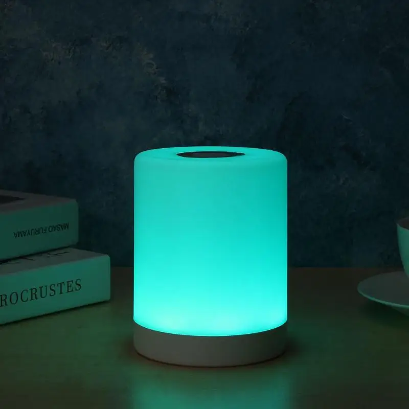 

USB LED Touch Control Night Light Portable Outdoor Colorful Atmosphere Lamp