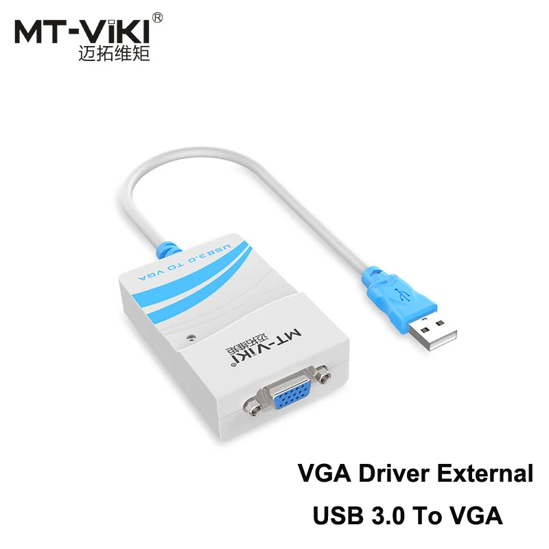 USB 3.0 to VGA Converter USB3.0 Switch to VGA External Driver Card 1 PC